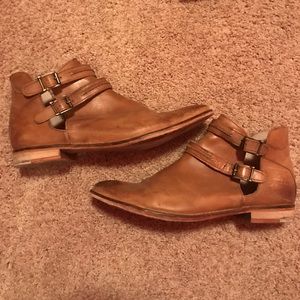 Free People leather booties